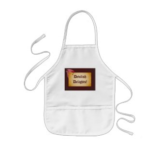 Devilish Demon Halloween Costume Kids Apron apron