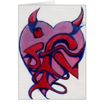 Devilish Heart cards by stains00 Devilish Heart cards
