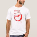 devilish - no brainer. t-shirts by lolaness devilish - no brainer. t-shirts