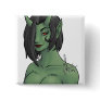 Devilish Square Button
