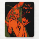 Devilish Valentine! mousepads