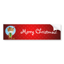 Deville Rudolph Bumper Sticker