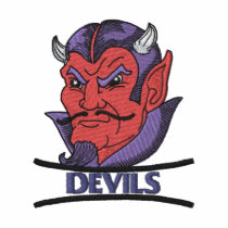 Devils embroidered shirts