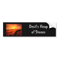 Devil's Heap of Stones Bumper Sticker