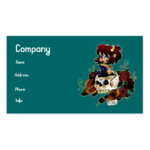 "Devil's Skull" Business Cards