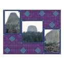 DEVILS TOWER COLLAGE posters