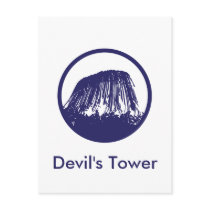 Devil's Tower Post Card