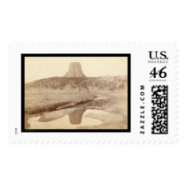 Devil's Tower WY 1890 Postage