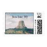 Devils Tower, WY postage