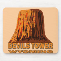 DEVILS TOWER WYOMING MOUSEPAD