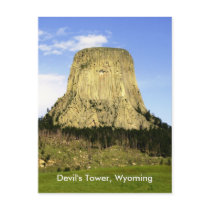 Devil's Tower, Wyoming Postcard