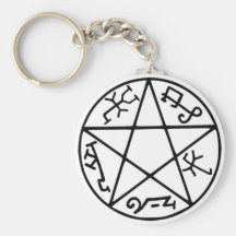 Devil's Trap Keychain