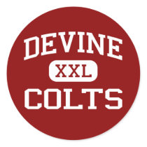 Devine - Colts - Middle School - Devine Texas stickers by customteamsportswear Devine - Colts - Middle School - Devine Texas stickers