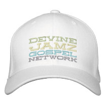 Devine Jamz Gospel Network Embroidered Baseball Caps