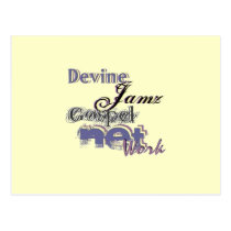 Devine Jamz Gospel Network postcards