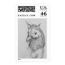 Devlin the gryphon postage