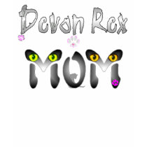Devon Rex cat mamá regalos camisetas by CatMeowz Devon Rex cat mamá regalos camisetas
