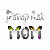 Devon Rex cat mamá regalos camisetas by CatMeowz Devon Rex cat mamá regalos camisetas