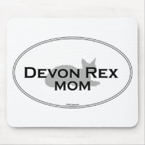 Devon Rex Mom mousepads