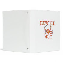 Devoted Dog Mom 3 Ring Binder