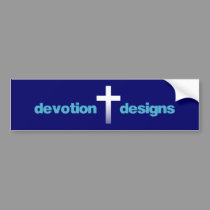 devotion designs - bumper sticker bumper stickers