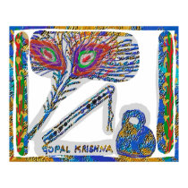 Devotion to Gopal Krishna posters
