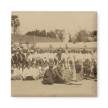 Devotions at the Arakan Pagoda, Mandalay, magnets