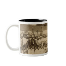 Devotions at the Arakan Pagoda, Mandalay, Mugs