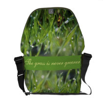 Dew Drop Grass messenger bag messenger bags