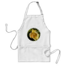 Dew Drop Yellow Rose Aprons