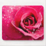 Dew Drops on Rose Mouse Pad
