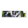 Dew Flowers 3 Bumper Sticker
