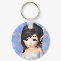 Dewdrop Faerie Keychain by mariannegilliand Dewdrop Faerie Keychain
