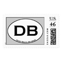 Dewey Beach Delaware Stamp by MidnightAkita Dewey Beach Delaware Stamp