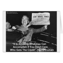 Dewey Beats Truman Funny Gifts Tees Buttons Etc cards