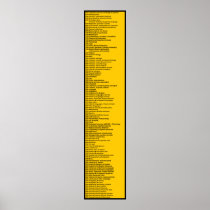 Dewey Decimal By 10s Print