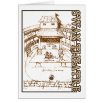 DeWitt's Swan Theatre Sketch cards