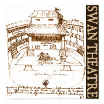 DeWitt's Swan Theatre Sketch posters