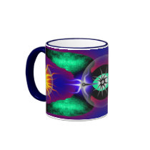Dewy-Eyed Wings mugs by BrainPain Dewy-Eyed Wings mugs