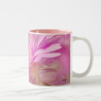 Dewy Pink Asters Mug by Lois Bryan mugs