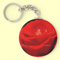 dewy rose keychains