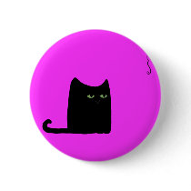 Dexter the Fat Black Button (customizable)
