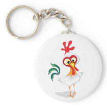 Dexter the Rooster :: Key Chain
