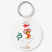 Dexter the Rooster :: keychains