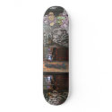 Dezeinswell "Waiting Line" skateboards by dezeinswell Dezeinswell "Waiting Line" skateboards