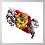 Dhalsim, Blanka & Guile Poster