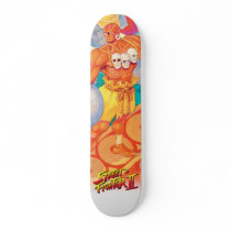 Dhalsim With Animals Custom Skateboard