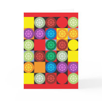 Dharma Wheel Card