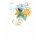 'Dharma Wheel Floral '