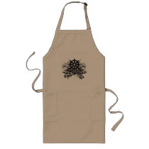 Dharma Wheel Grunge aprons by BuddhaGifts Dharma Wheel Grunge aprons